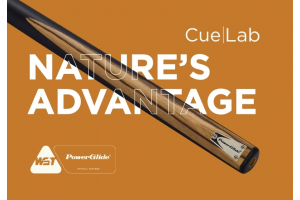 PowerGlide North American Ash snooker cue — Nature's Advantage