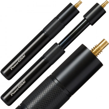 PowerGlide Screw-In Telescopic Cue Extension | 9&ndash;12 Inch Reach