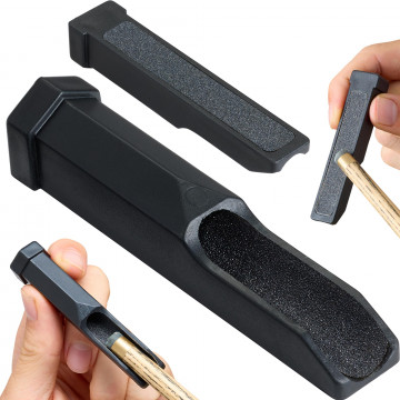 PowerGlide Cue Tip Shaper & Sander Tool | Dual Surface Tip Tool
