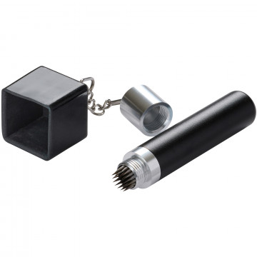 PowerGlide Cue Tip Tool & Chalk Holder | Tip Picker with Chalk
