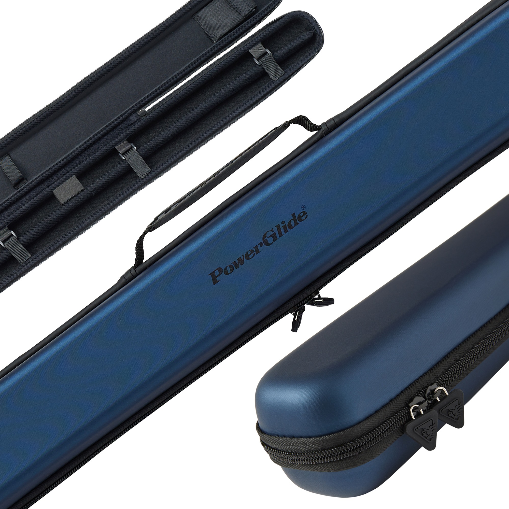 Metallic Blue Cue Case